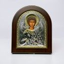 Икона "Ангел Хранитель" (147х180 мм), серебро, Греция